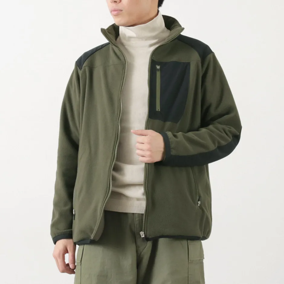 Jackets^RAG / Fleece Scheme Jacket