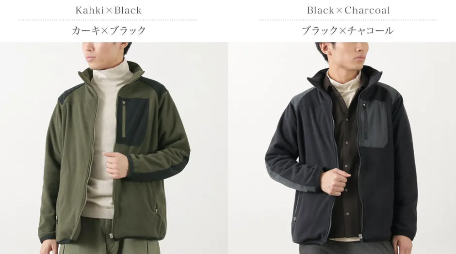 Jackets^RAG / Fleece Scheme Jacket