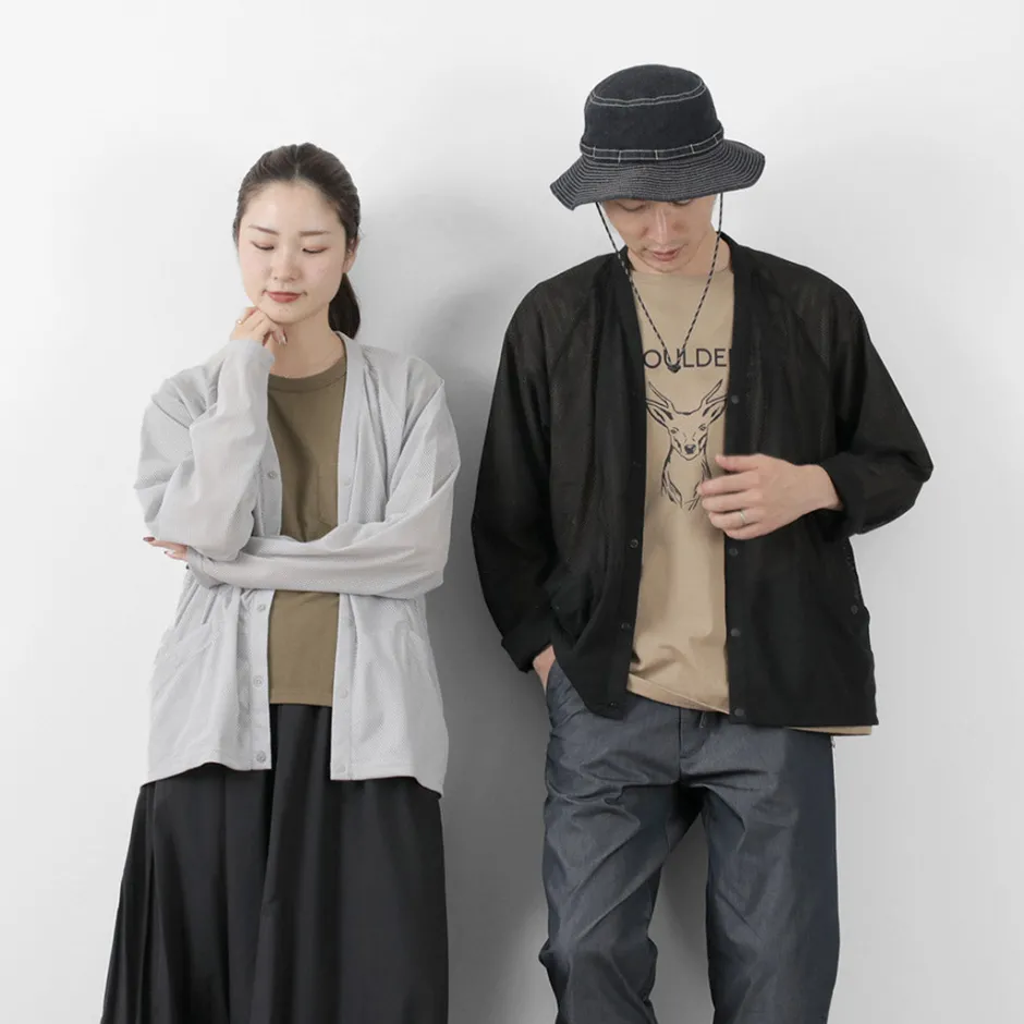 Cardigans^RAG / PRIMEFLEX Mesh Cardigan