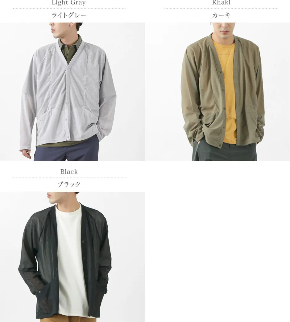 Cardigans^RAG / PRIMEFLEX Mesh Cardigan