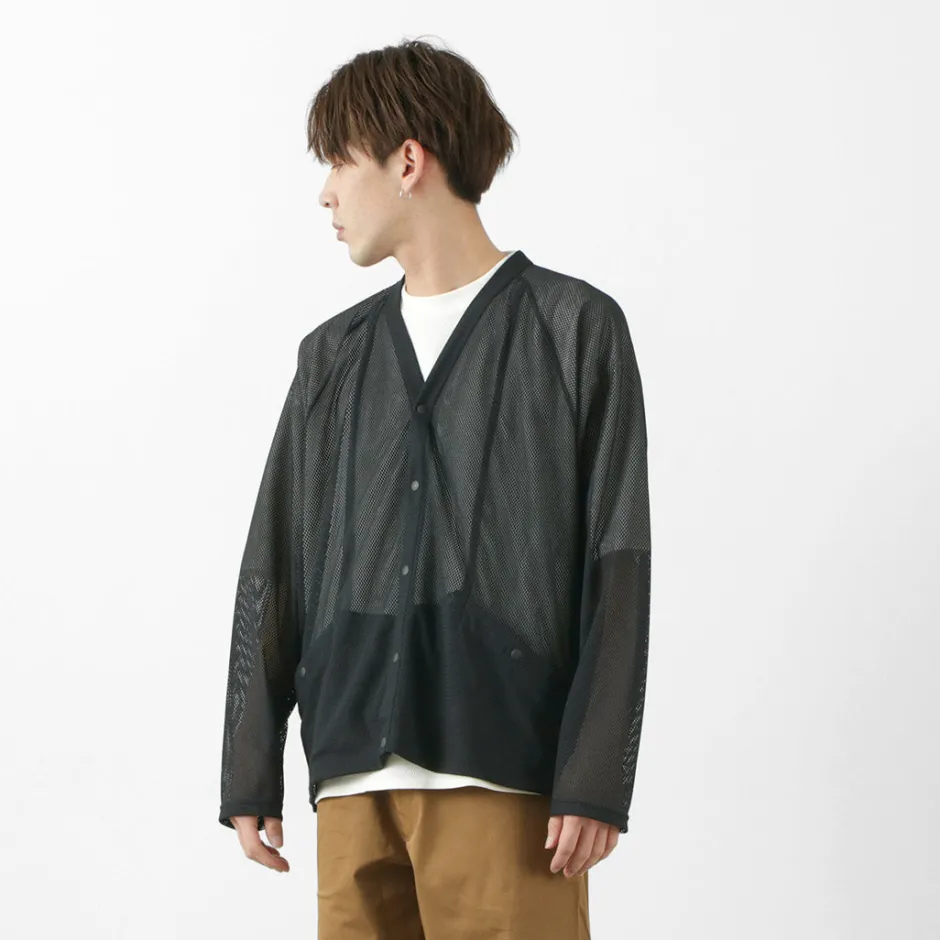Cardigans^RAG / PRIMEFLEX Mesh Cardigan