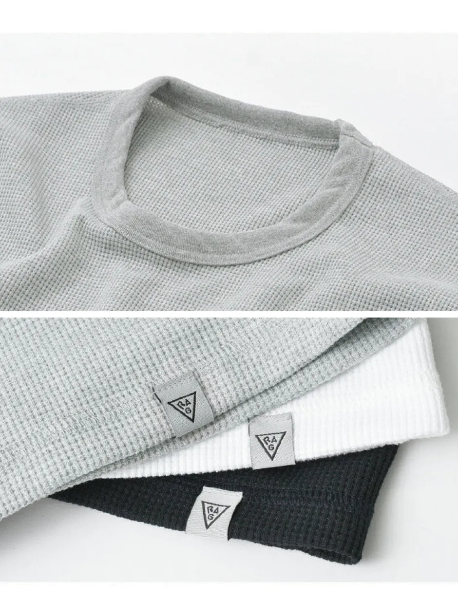 T-Shirts^RAG / Quick Dry Waffle Flatseema Half Sleeve T-Shirt