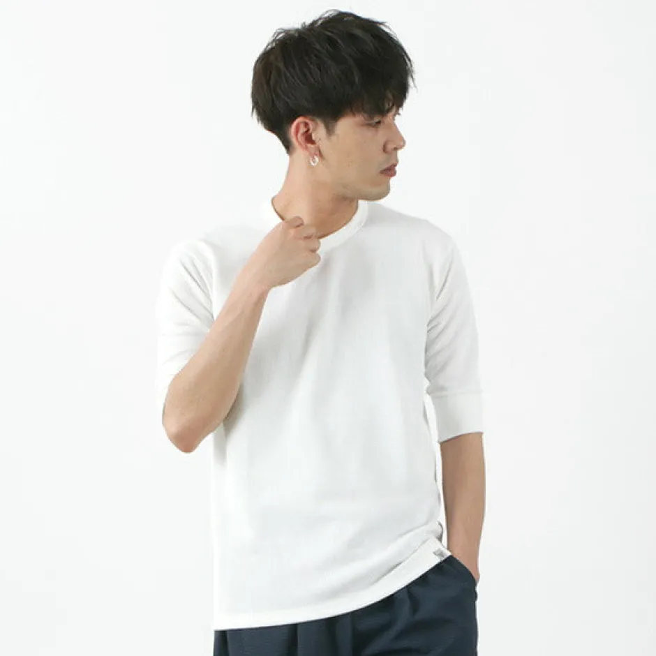 T-Shirts^RAG / Quick Dry Waffle Flatseema Half Sleeve T-Shirt
