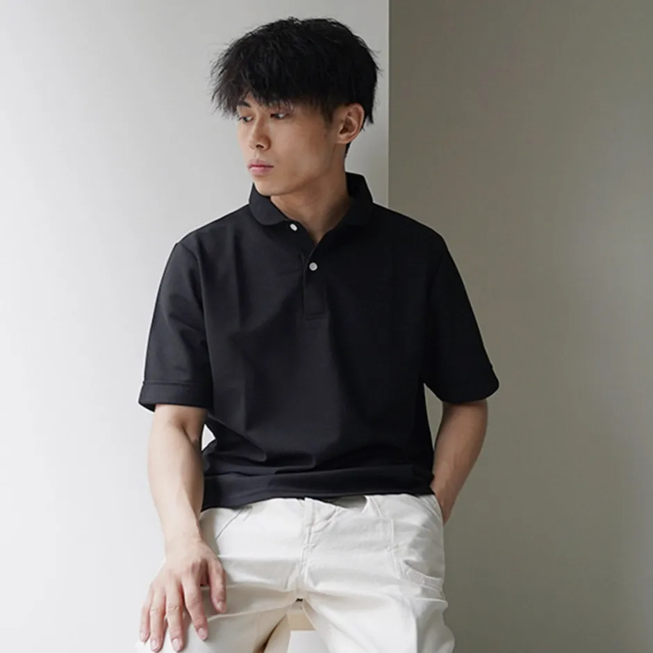 T-Shirts^RAG / Round Collar Advanced Polo