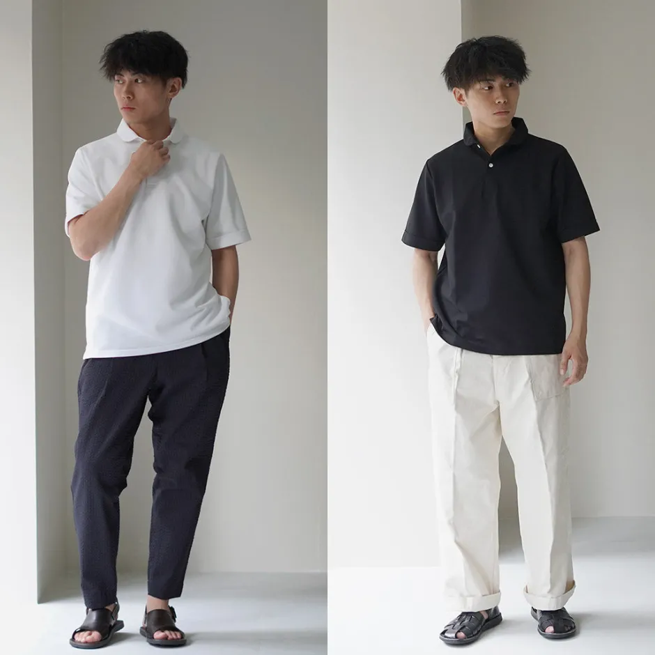 T-Shirts^RAG / Round Collar Advanced Polo