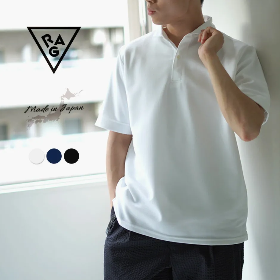 T-Shirts^RAG / Round Collar Advanced Polo