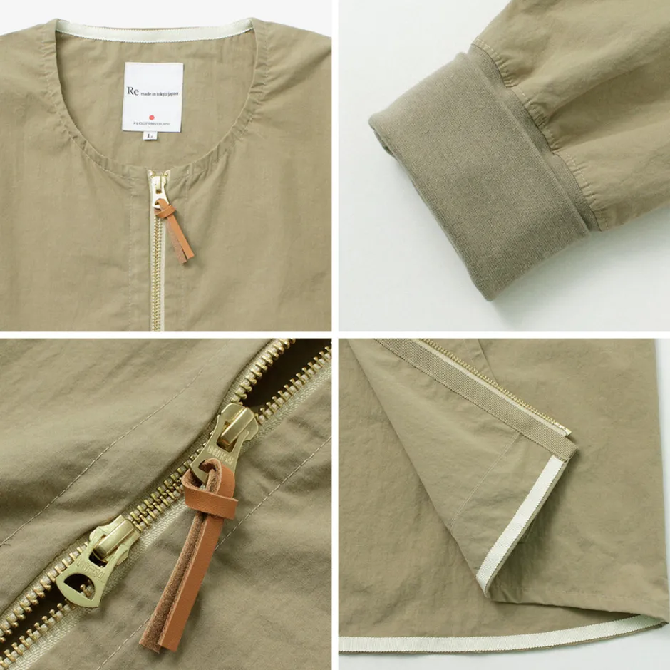 Jackets^RE MADE IN TOKYO JAPAN / Cotton Nylon Crew Cardigan