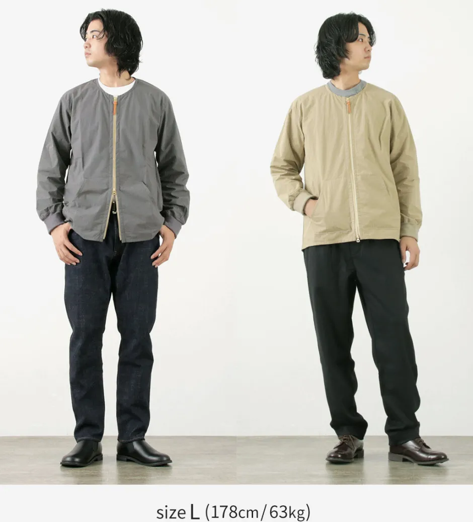 Jackets^RE MADE IN TOKYO JAPAN / Cotton Nylon Crew Cardigan