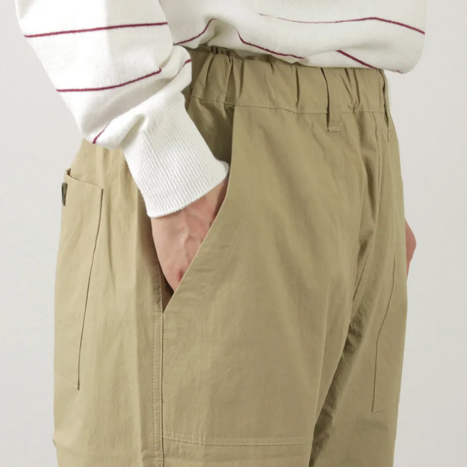 Trousers^RE MADE IN TOKYO JAPAN / Cotton Nylon Easy Slacks