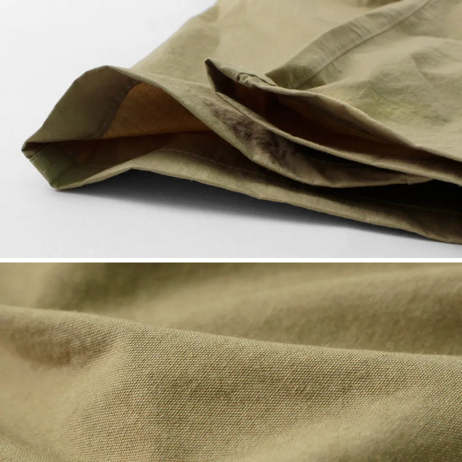 Trousers^RE MADE IN TOKYO JAPAN / Cotton Nylon Easy Slacks