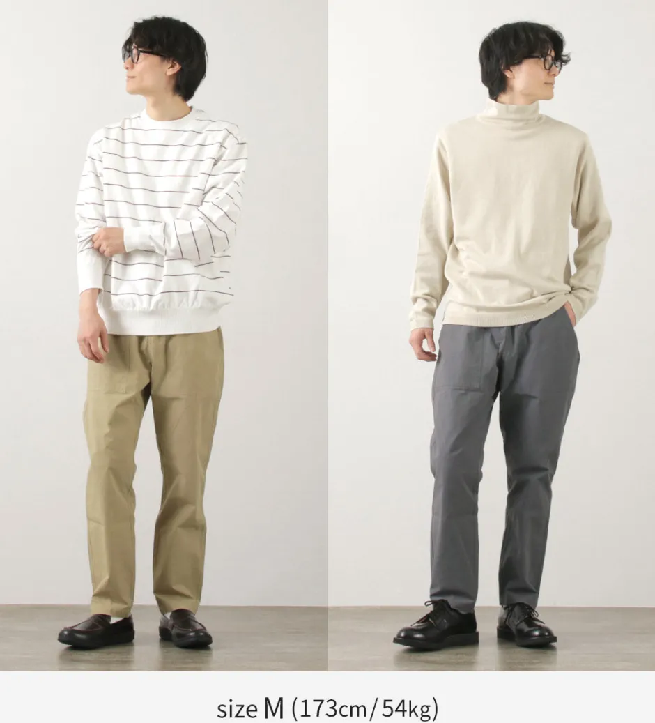 Trousers^RE MADE IN TOKYO JAPAN / Cotton Nylon Easy Slacks