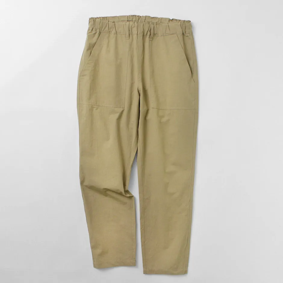 Trousers^RE MADE IN TOKYO JAPAN / Cotton Nylon Easy Slacks