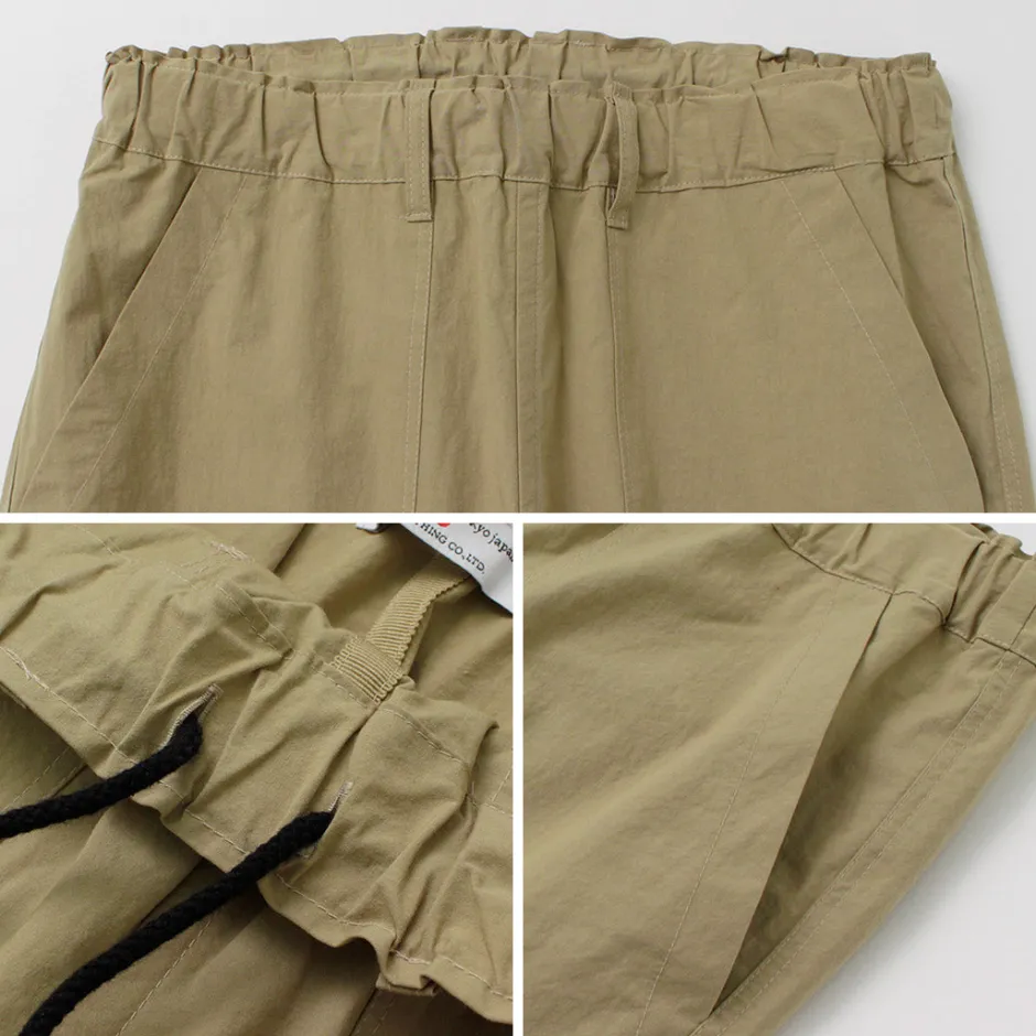 Trousers^RE MADE IN TOKYO JAPAN / Cotton Nylon Easy Slacks