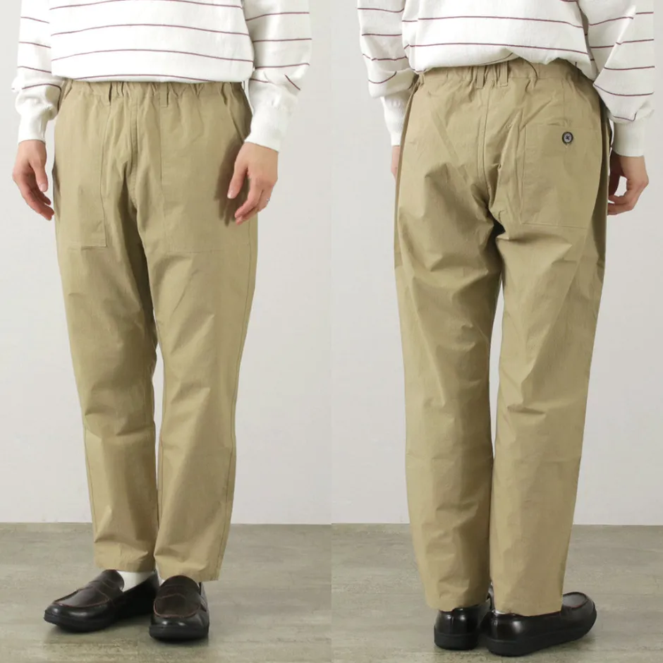 Trousers^RE MADE IN TOKYO JAPAN / Cotton Nylon Easy Slacks