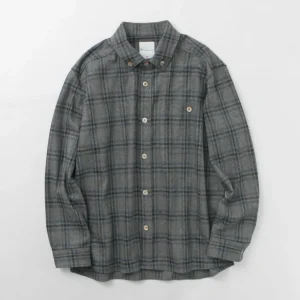 Shirts^RE MADE IN TOKYO JAPAN / Craft Wool Check CPO Button Down Shirt