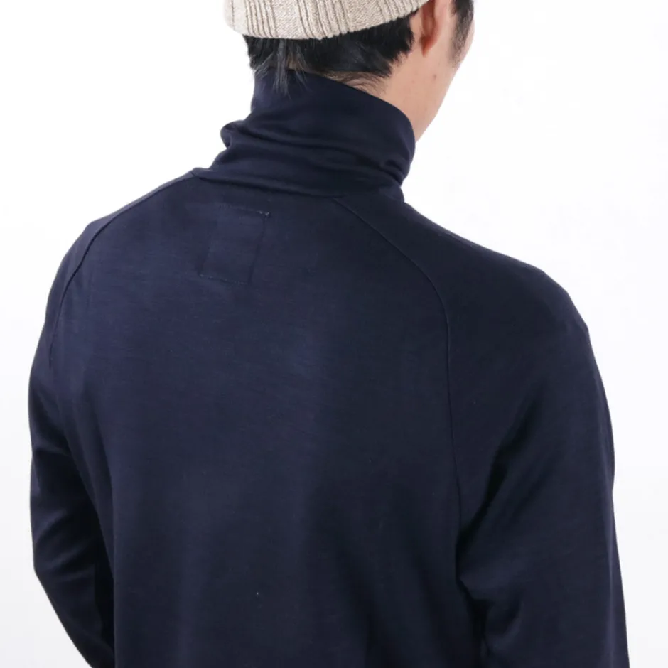 Knits^RE MADE IN TOKYO JAPAN / Dress Wool Jersey Turtleneck