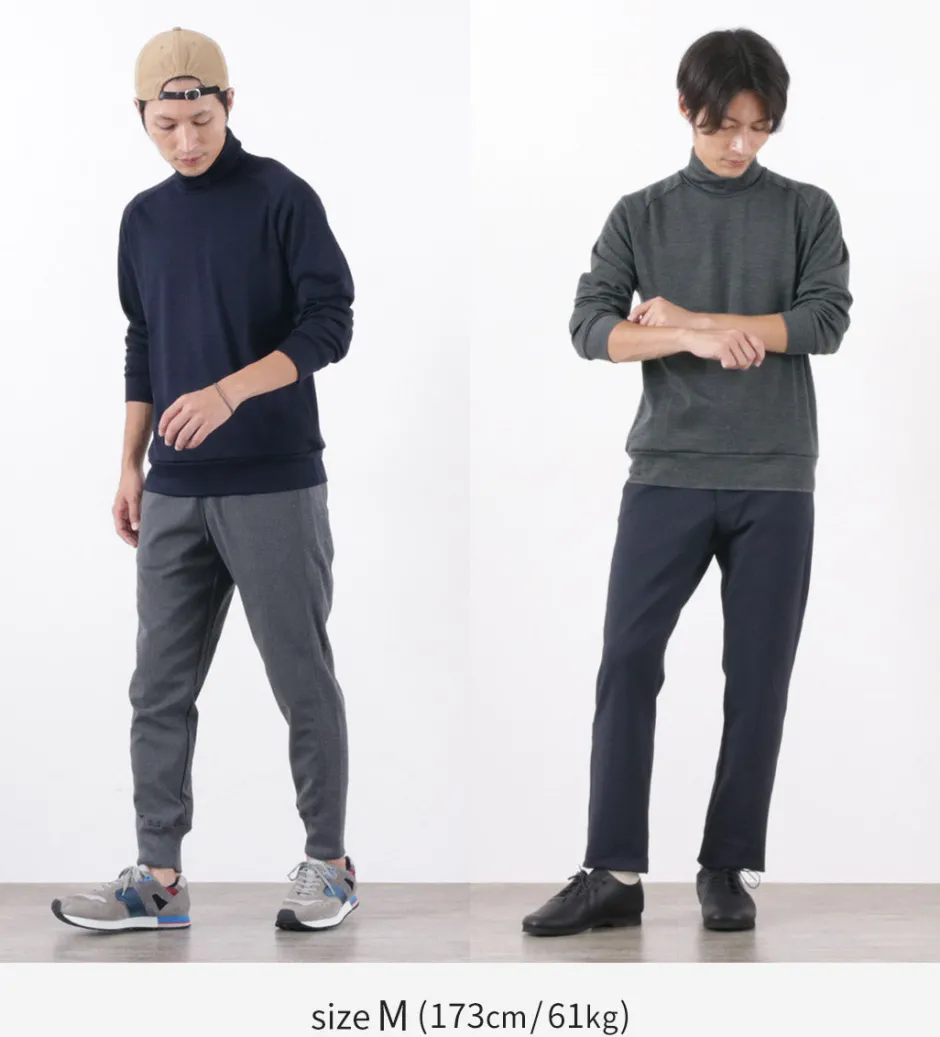 Knits^RE MADE IN TOKYO JAPAN / Dress Wool Jersey Turtleneck
