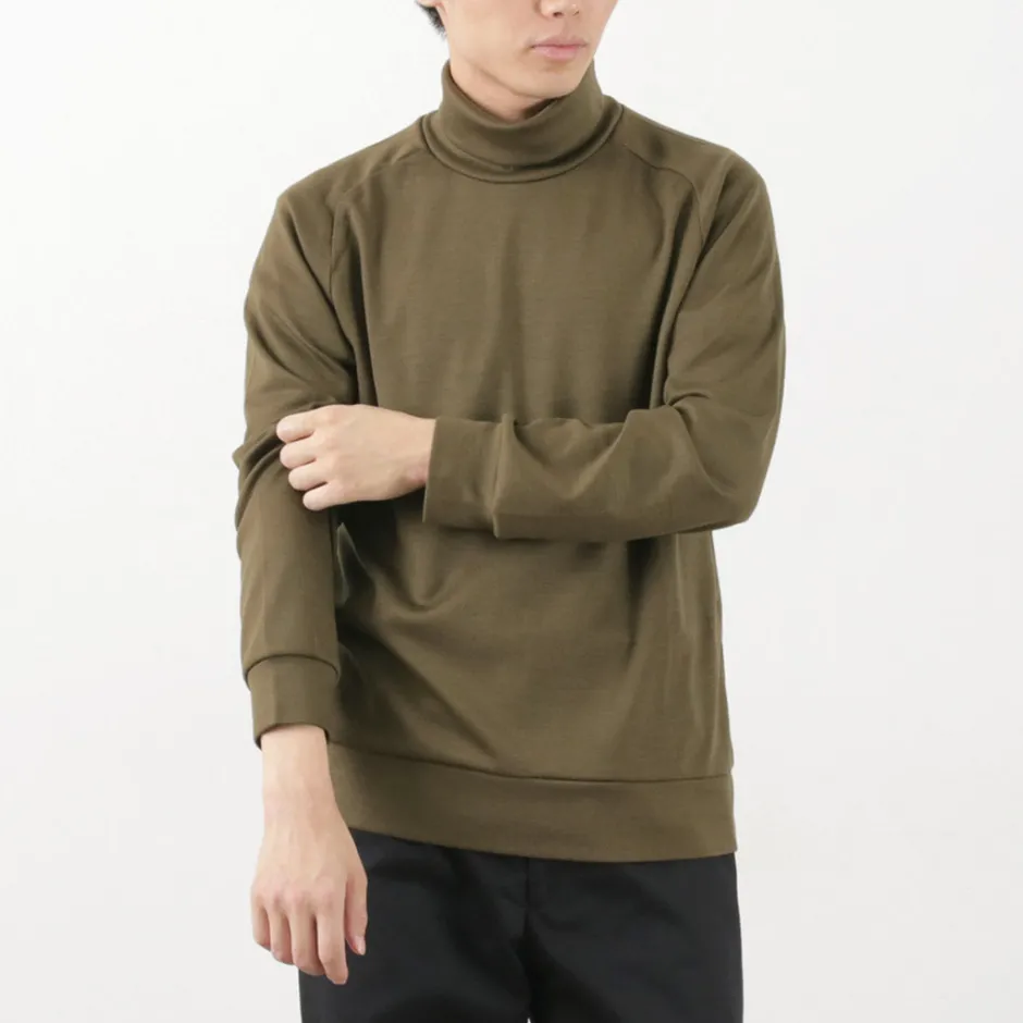 Knits^RE MADE IN TOKYO JAPAN / Dress Wool Jersey Turtleneck