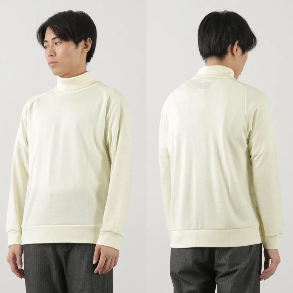 Knits^RE MADE IN TOKYO JAPAN / Dress Wool Jersey Turtleneck