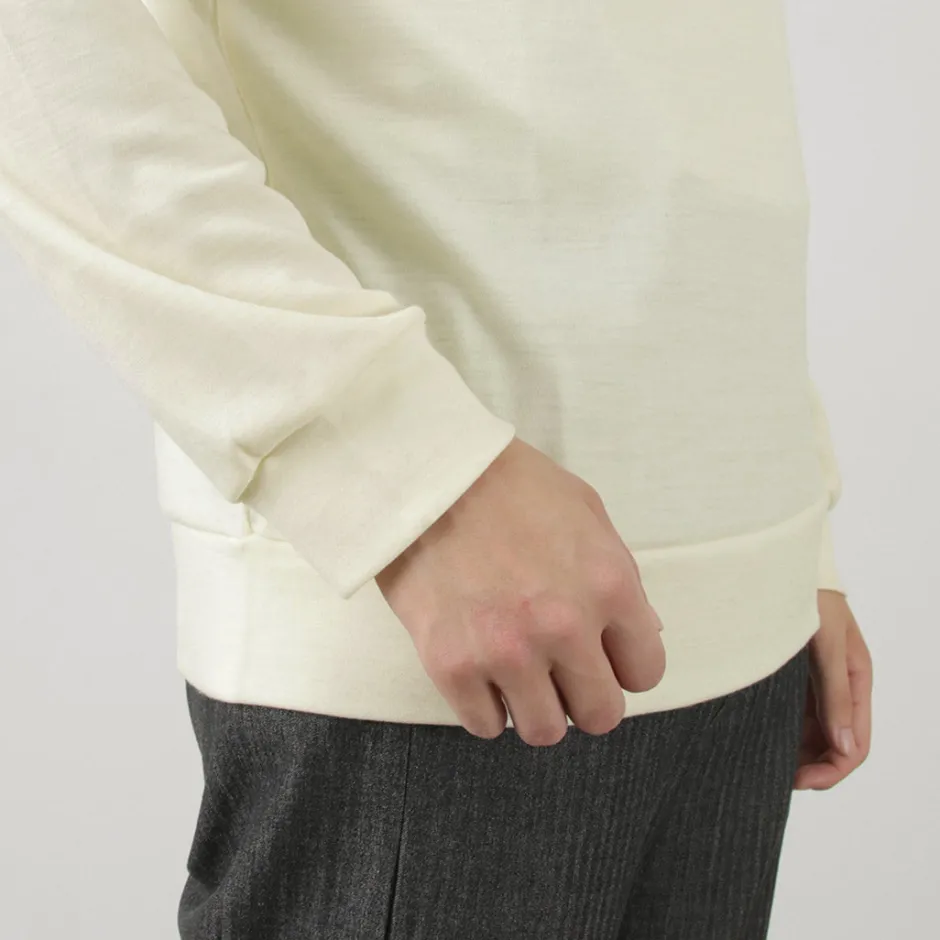 Knits^RE MADE IN TOKYO JAPAN / Dress Wool Jersey Turtleneck
