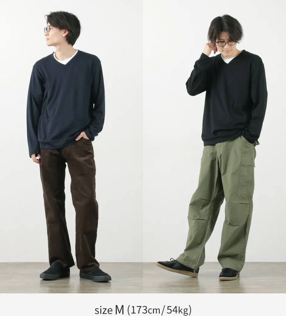Knits^RE MADE IN TOKYO JAPAN / Dress Wool Knit V-Neck
