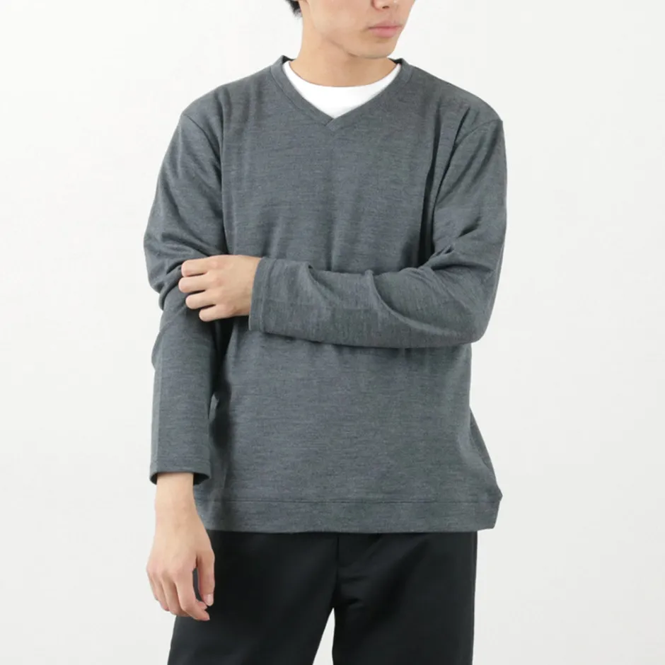Knits^RE MADE IN TOKYO JAPAN / Dress Wool Knit V-Neck