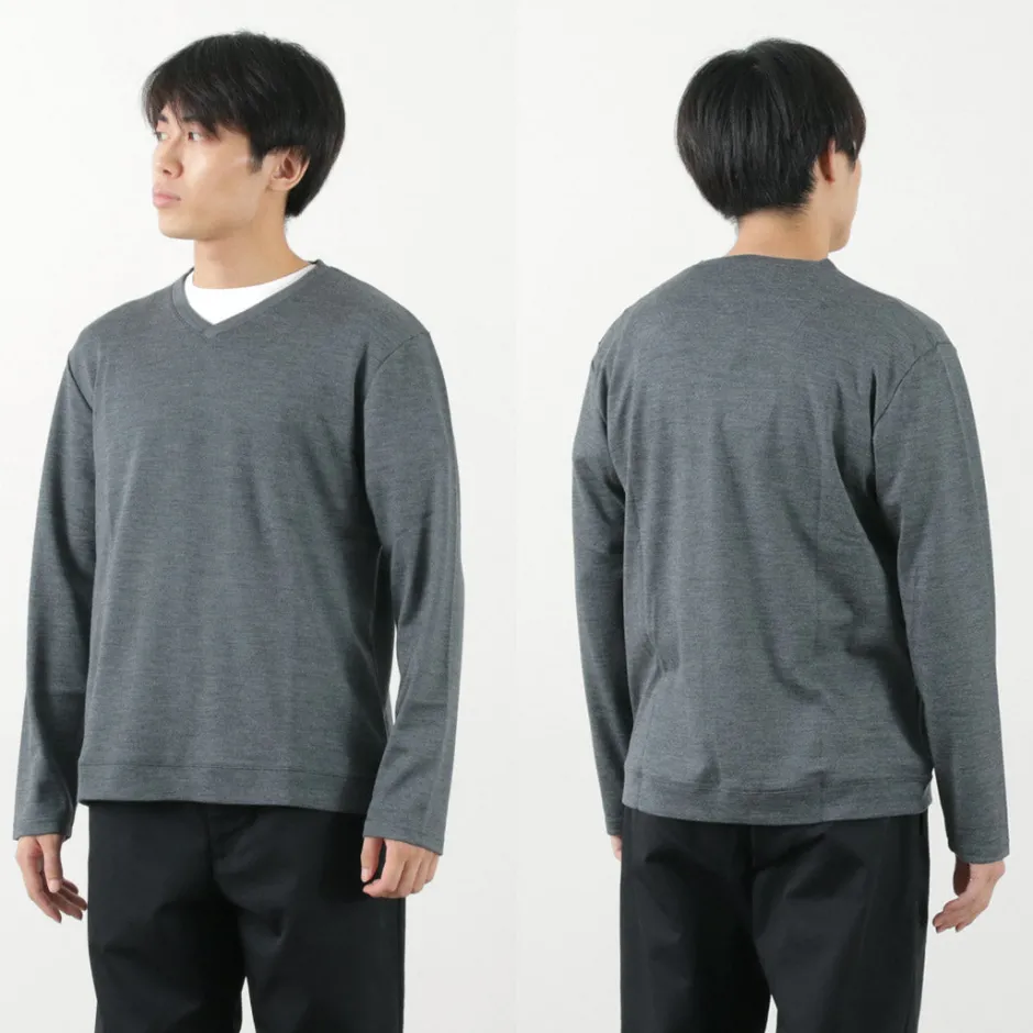 Knits^RE MADE IN TOKYO JAPAN / Dress Wool Knit V-Neck