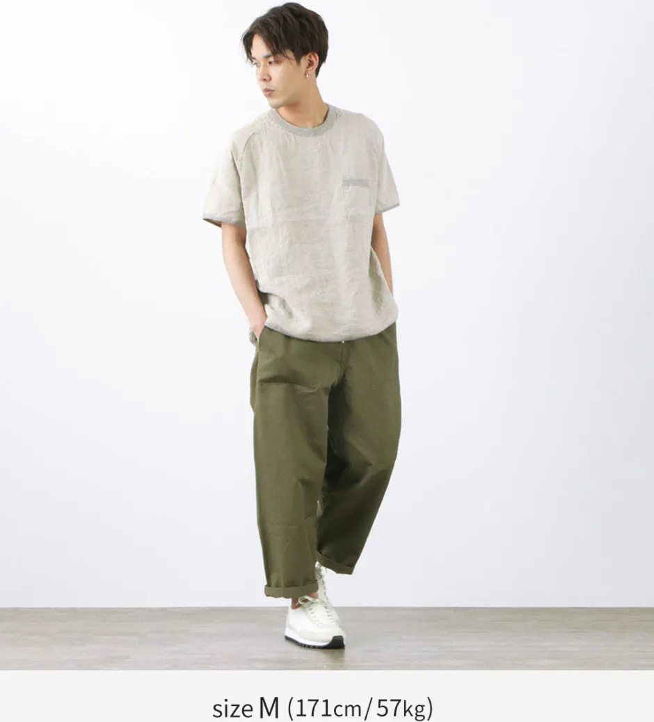 T-Shirts^RE MADE IN TOKYO JAPAN / French Linen T-Shirt