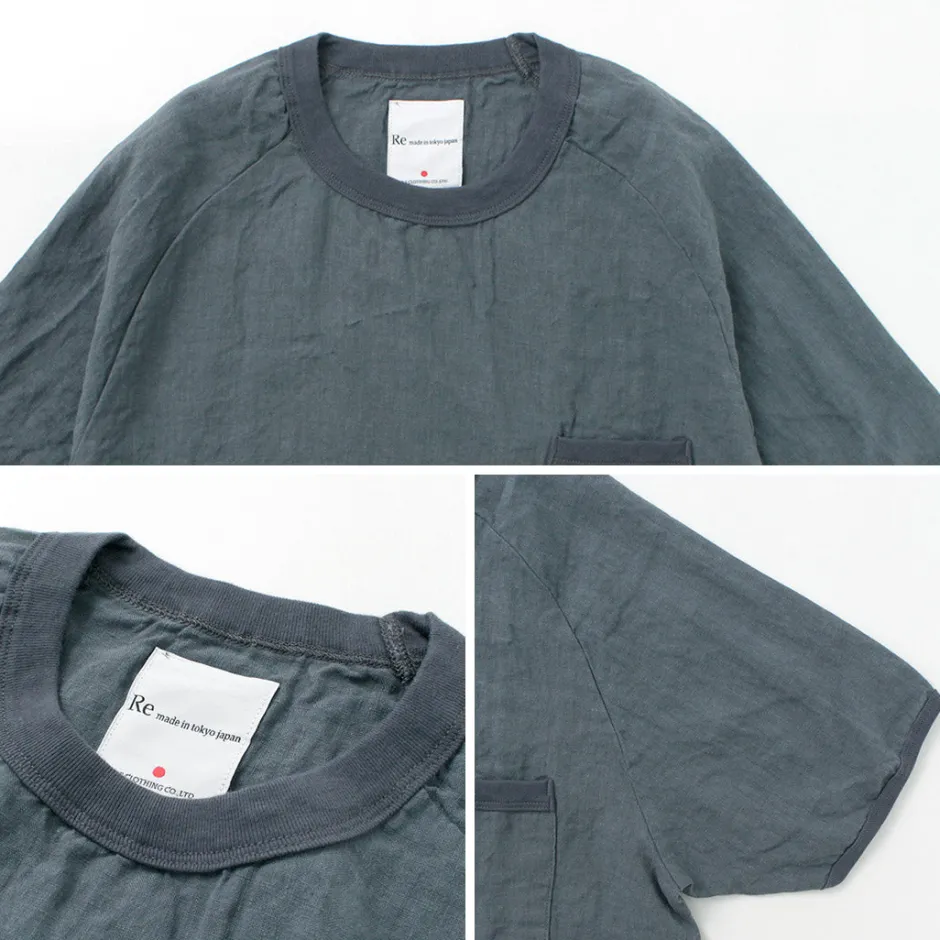 T-Shirts^RE MADE IN TOKYO JAPAN / French Linen T-Shirt