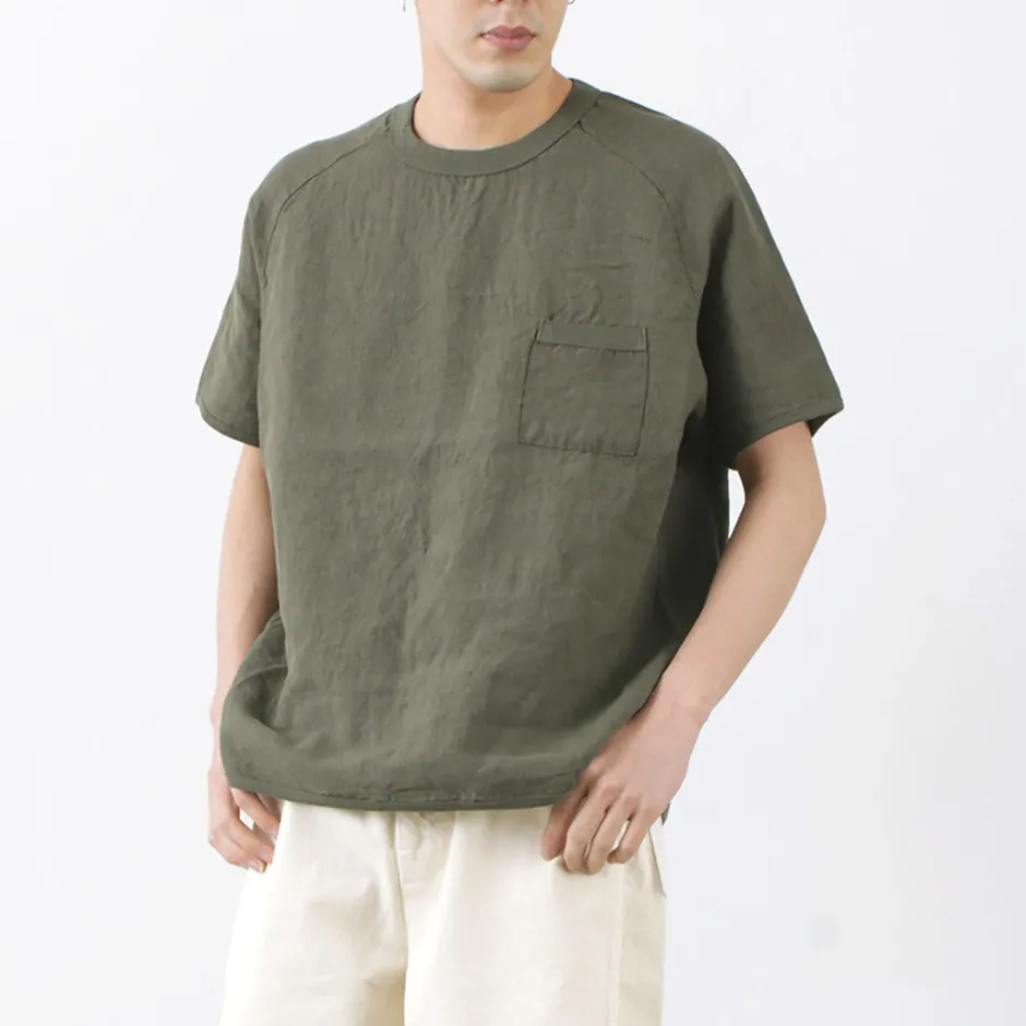 T-Shirts^RE MADE IN TOKYO JAPAN / French Linen T-Shirt