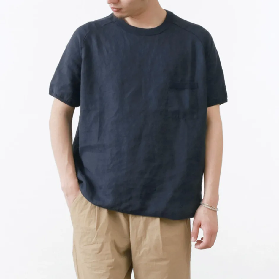 T-Shirts^RE MADE IN TOKYO JAPAN / French Linen T-Shirt