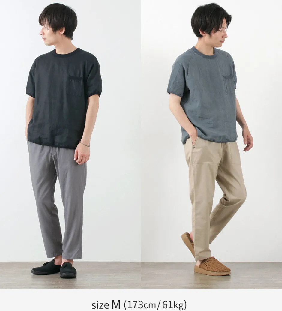 T-Shirts^RE MADE IN TOKYO JAPAN / French Linen T-Shirt