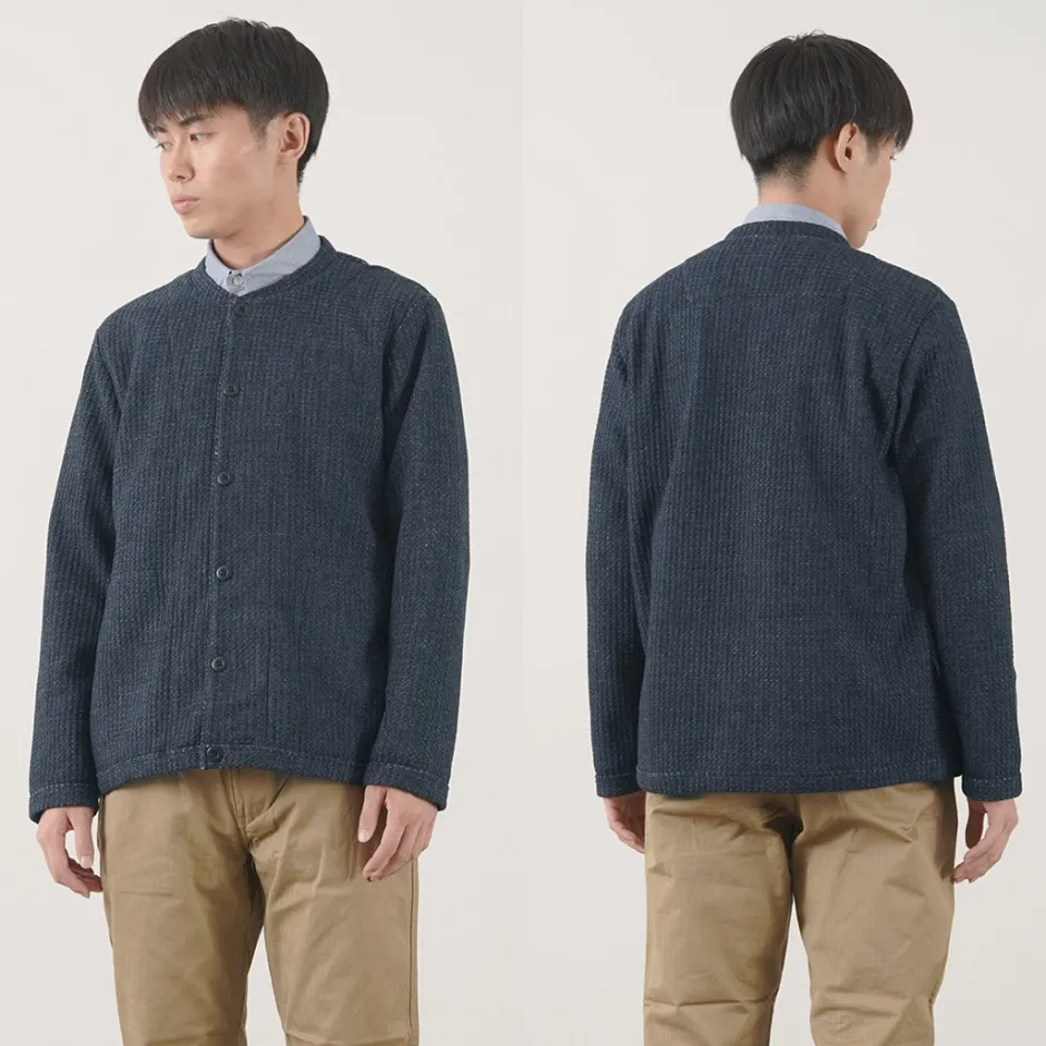 Cardigans^RE MADE IN TOKYO JAPAN / Glen Check Fleece Cardigan