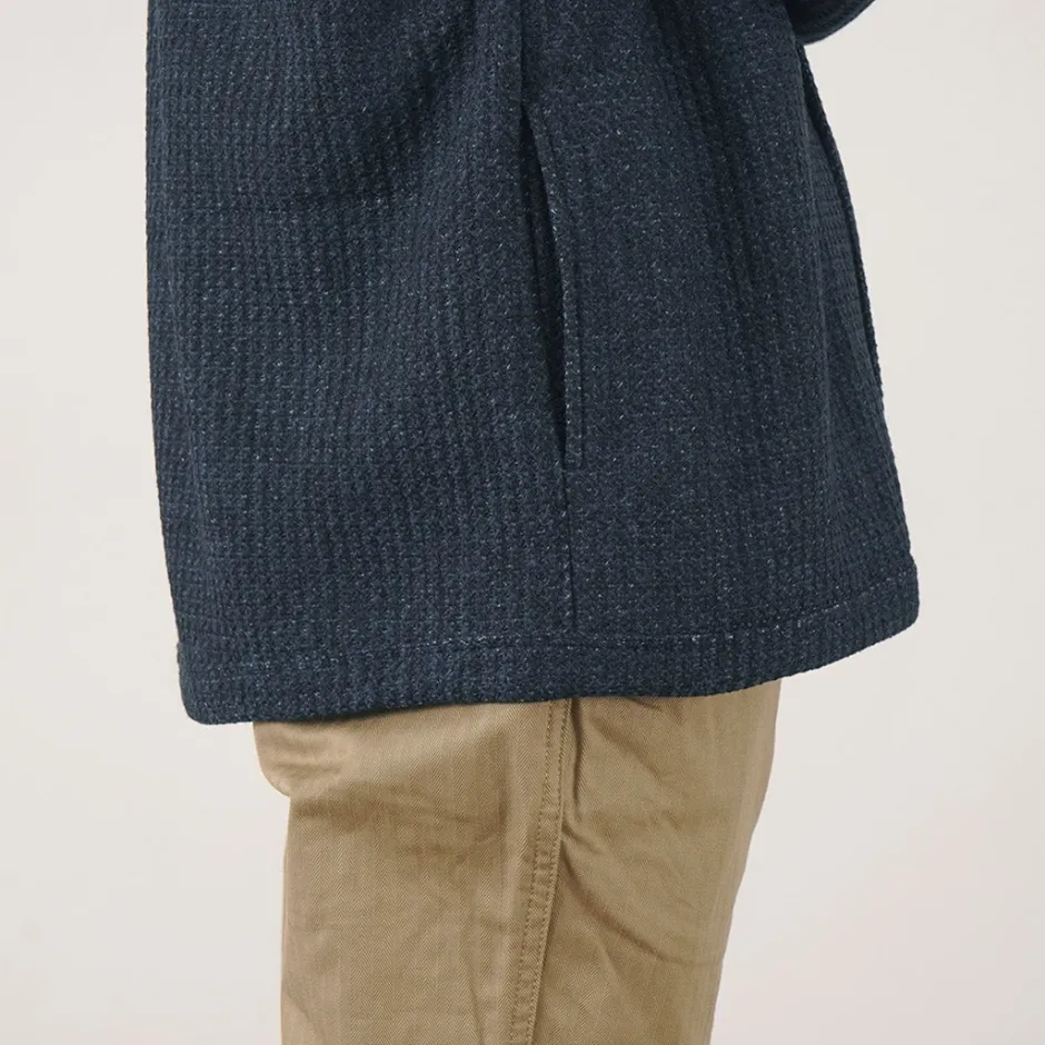 Cardigans^RE MADE IN TOKYO JAPAN / Glen Check Fleece Cardigan