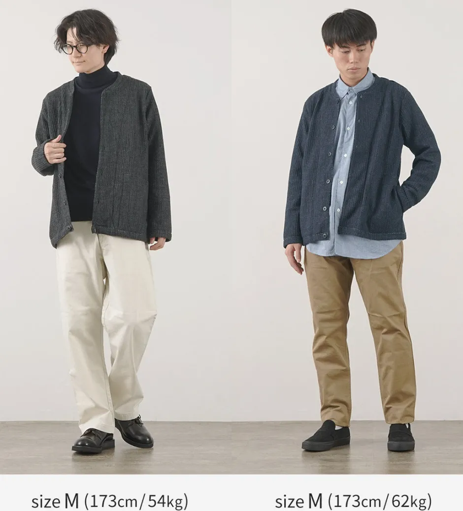 Cardigans^RE MADE IN TOKYO JAPAN / Glen Check Fleece Cardigan