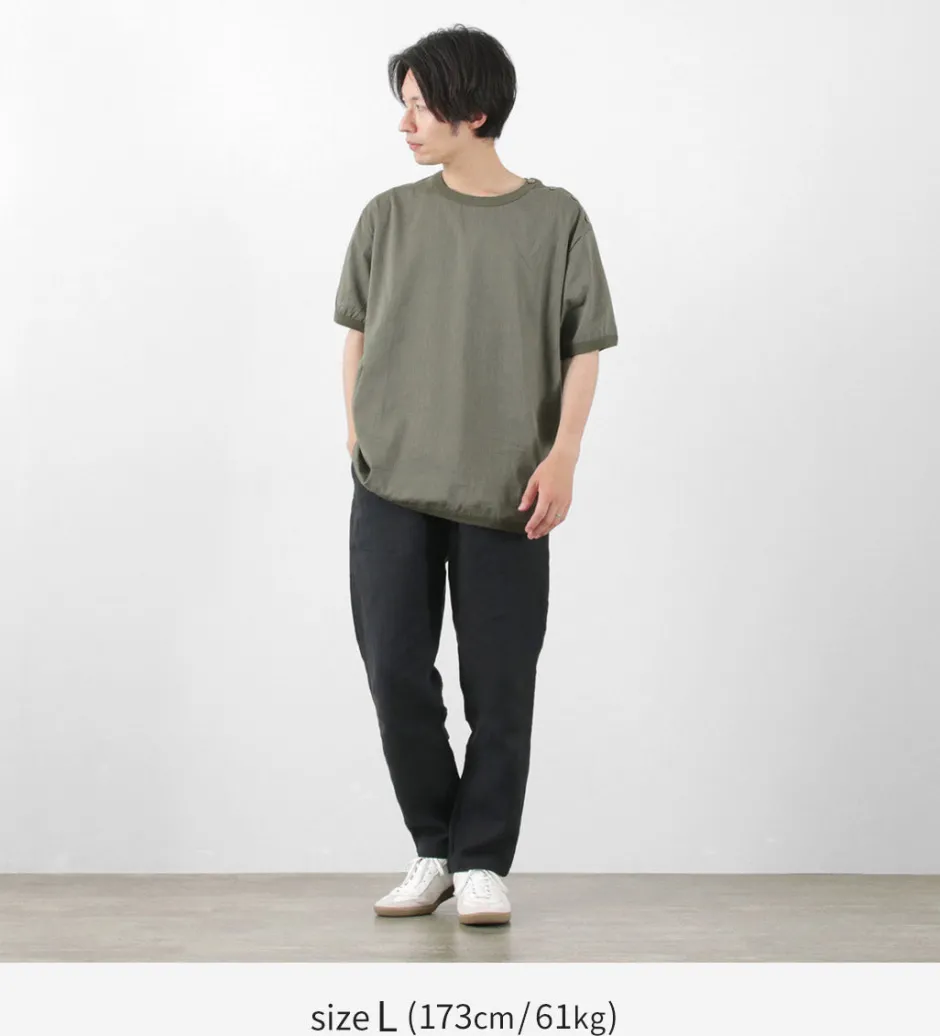 T-Shirts^RE MADE IN TOKYO JAPAN / Linen Coolmax Button Basque