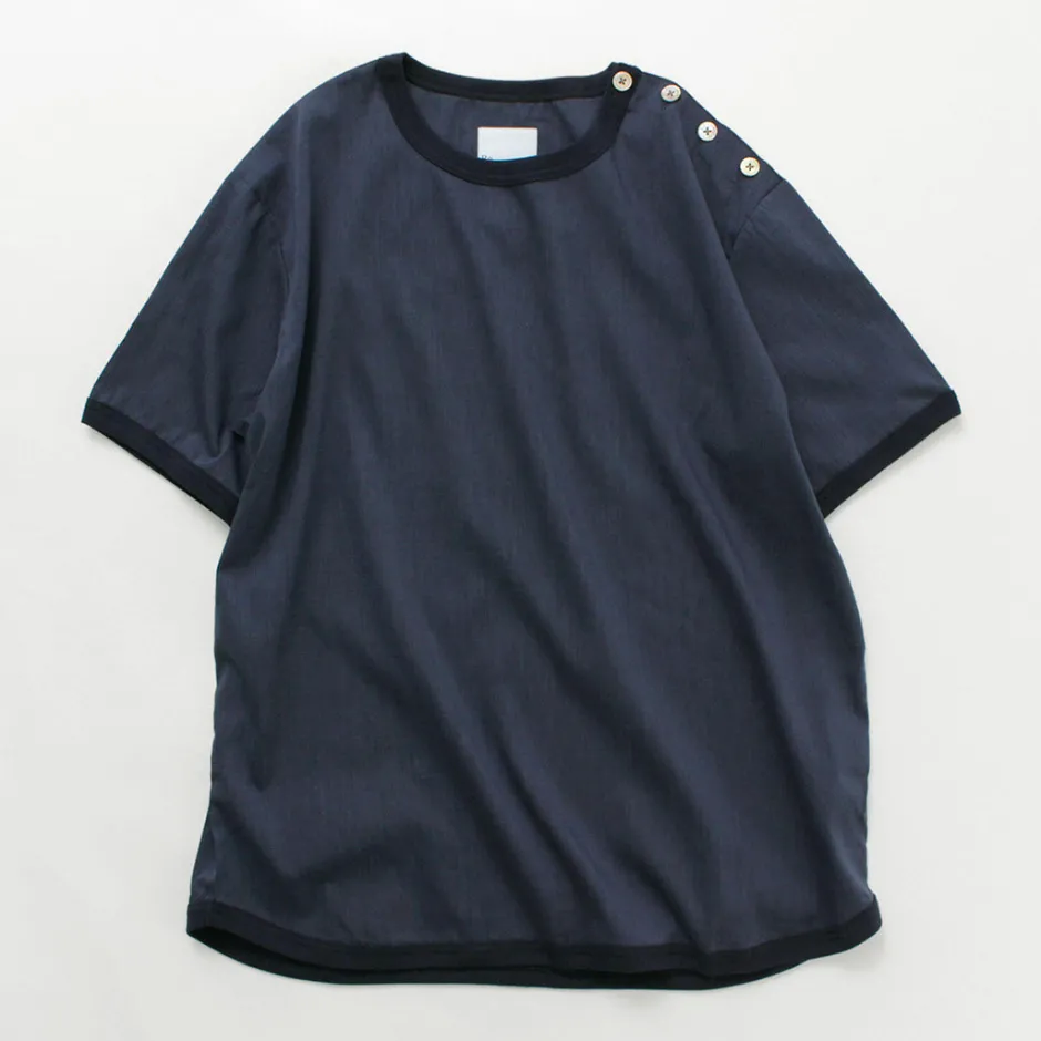 T-Shirts^RE MADE IN TOKYO JAPAN / Linen Coolmax Button Basque