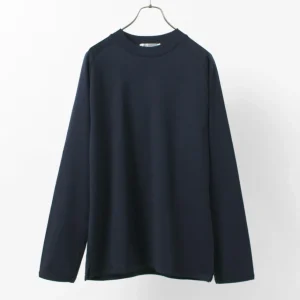 T-Shirts^RE MADE IN TOKYO JAPAN / Perfect Inner Giza Mock Neck Long Sleeve T-Shirt