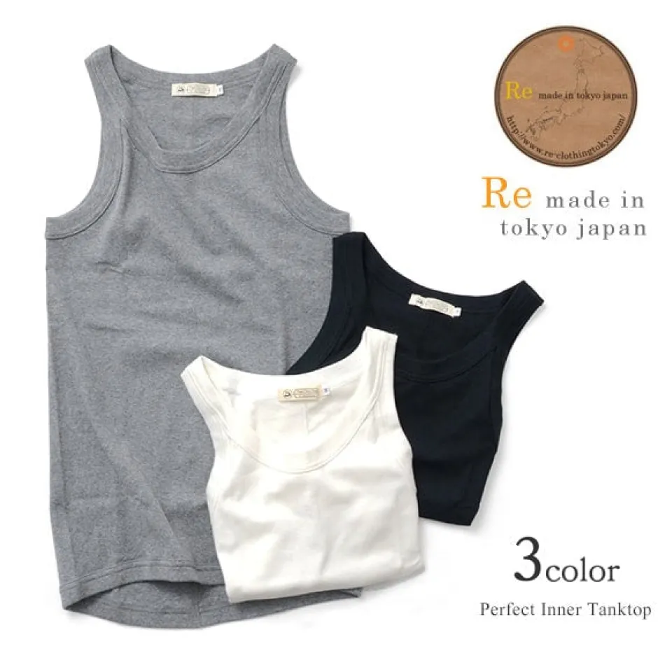 T-Shirts^RE MADE IN TOKYO JAPAN / Perfect Inner Tank Top