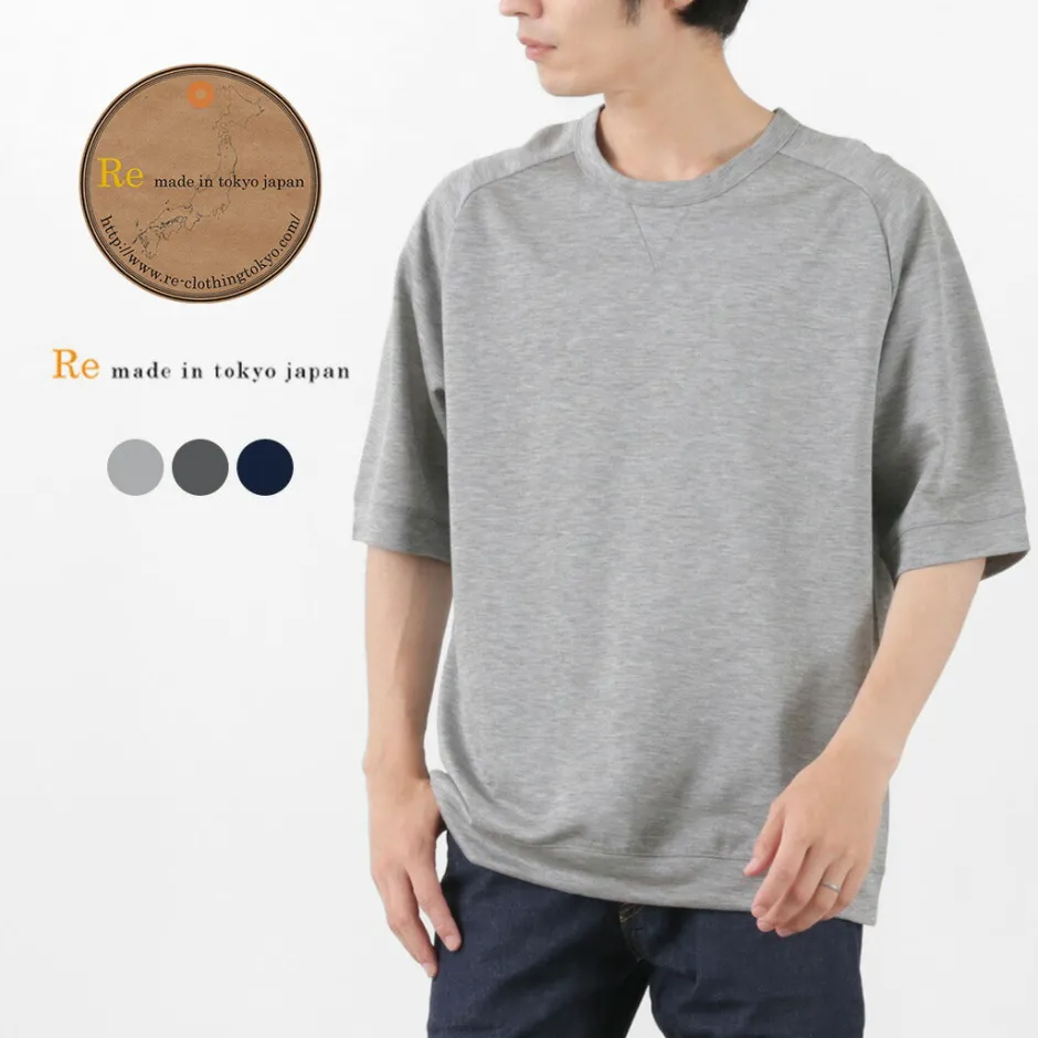T-Shirts^RE MADE IN TOKYO JAPAN / Viscose knit wide T-shirt