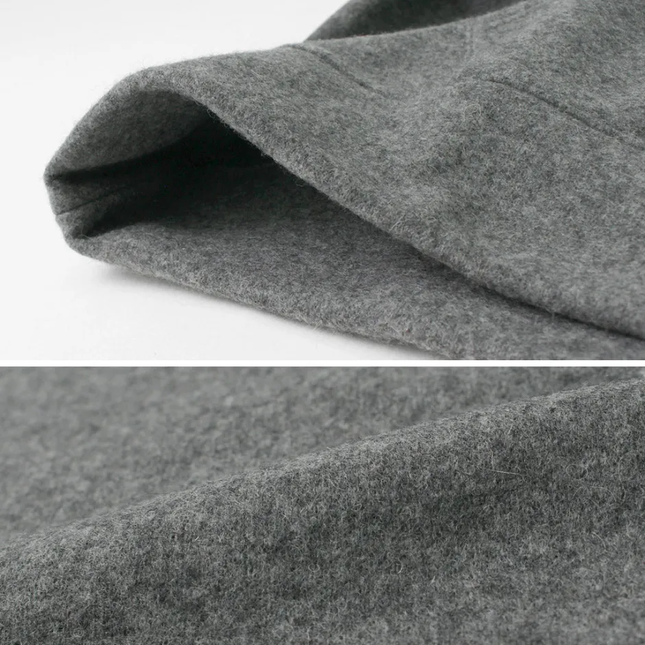 Sweatshirts^RE MADE IN TOKYO JAPAN / Wool Melton Pullover Hoodie