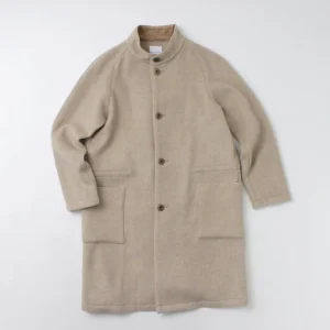 Coats^RE MADE IN TOKYO JAPAN / Wool Melton Stand Collar Coat