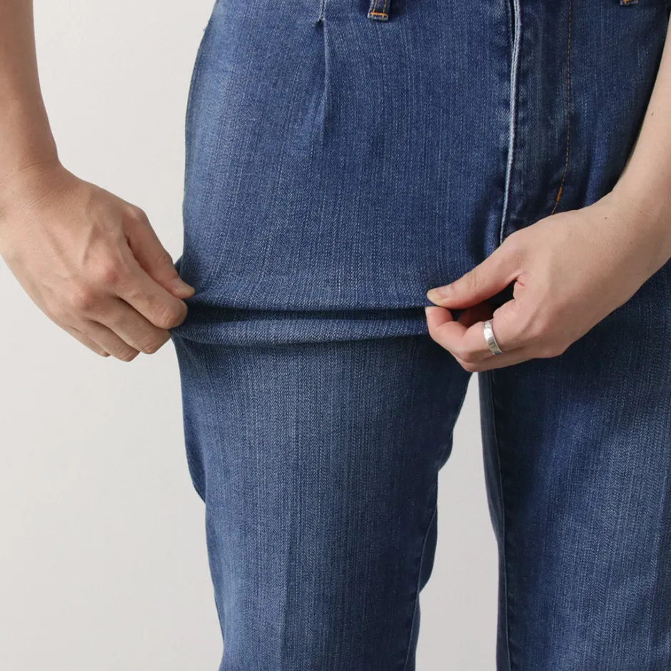 Jeans^RED CARD / Slack - denim slacks