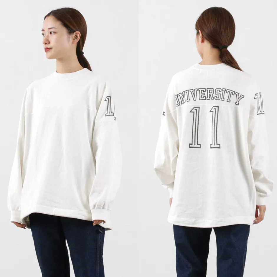 T-Shirts^REMI RELIEF / 8/- Jersey Football Long T(university11)
