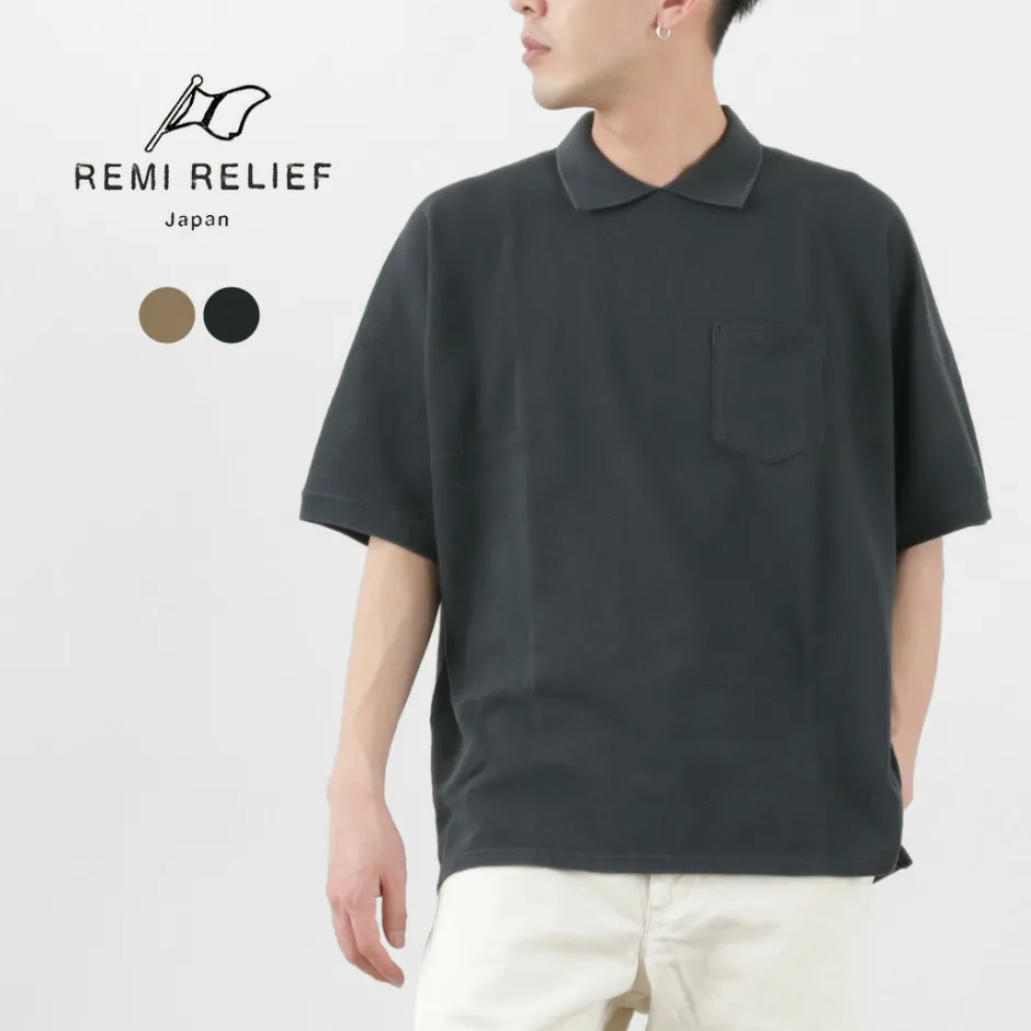 T-Shirts^REMI RELIEF / 16/- raffia seed stitch T-Shirt