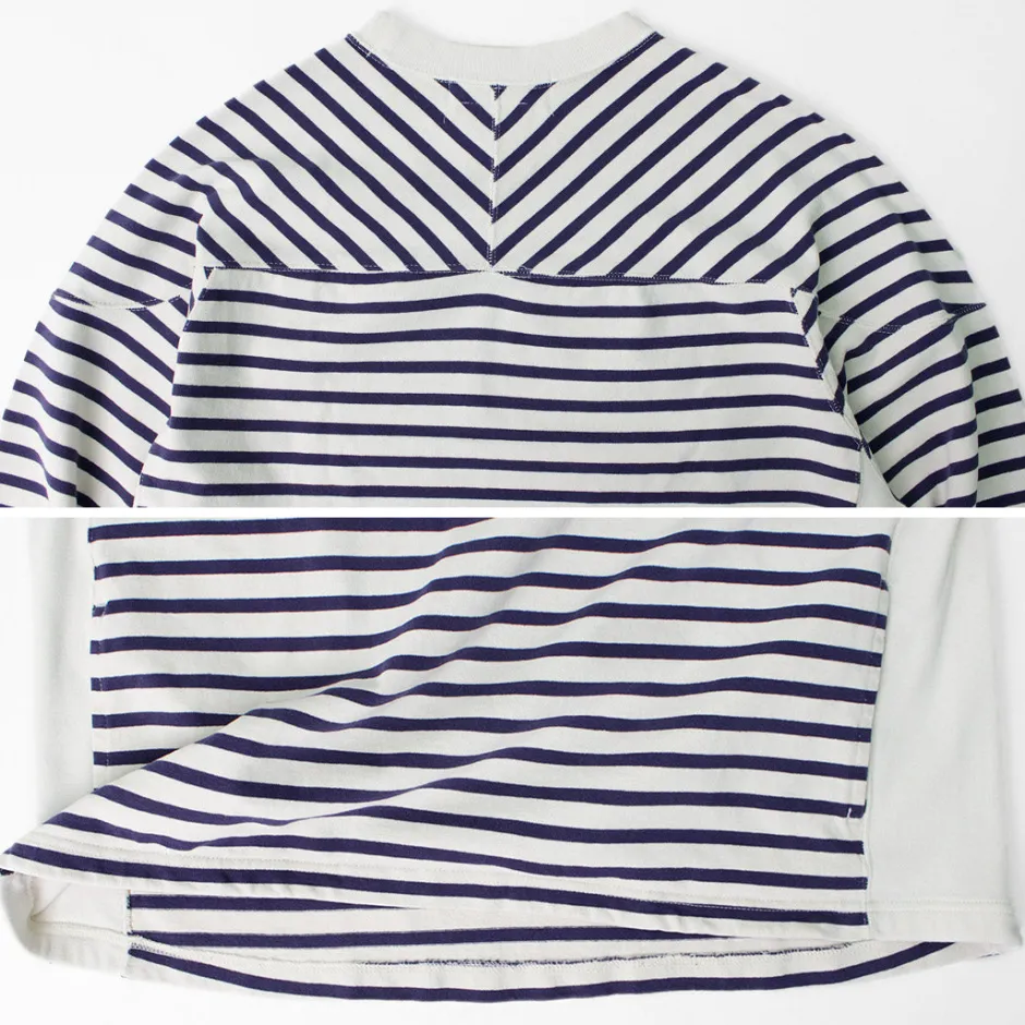 T-Shirts^REMI RELIEF / 16/2 stripe FOOTBALL LONG T