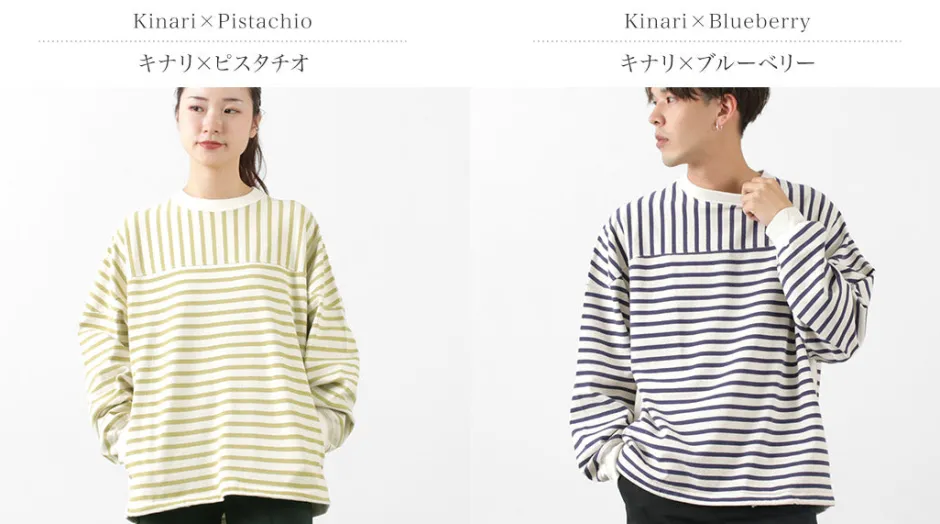 T-Shirts^REMI RELIEF / 16/2 stripe FOOTBALL LONG T