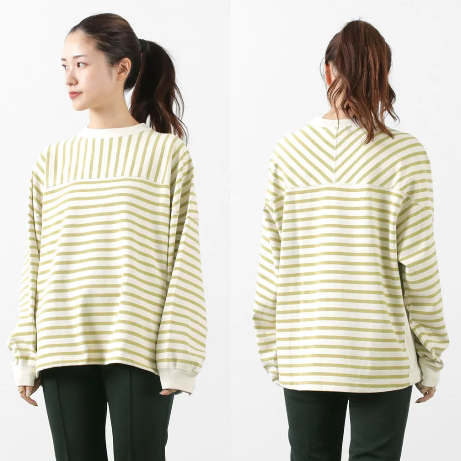 T-Shirts^REMI RELIEF / 16/2 stripe FOOTBALL LONG T