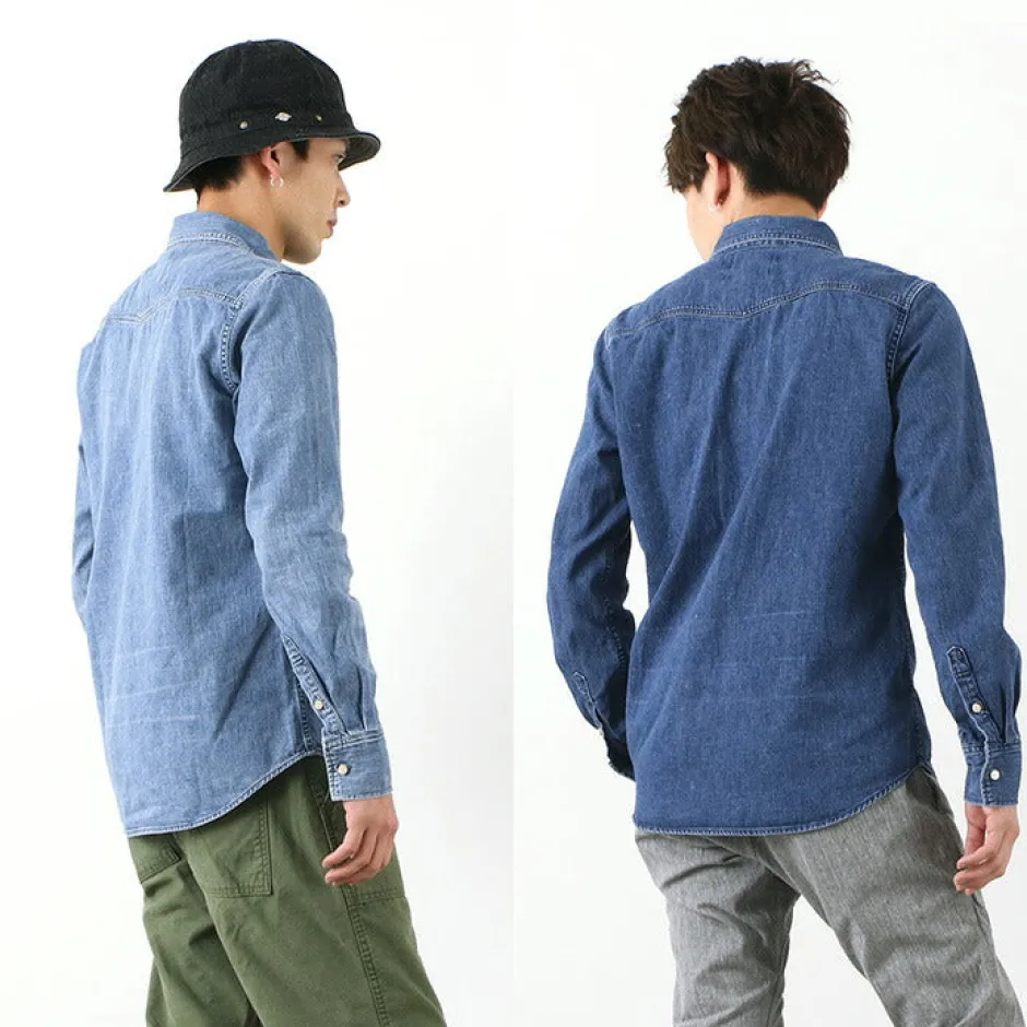 Shirts^REMI RELIEF / Denim Button Down Shirt