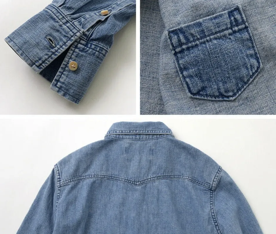 Shirts^REMI RELIEF / Denim Button Down Shirt